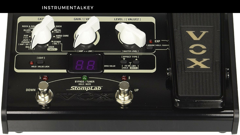 pedal de efecto para guitarravox stomplab 2g portada