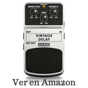 mejores pedales de efecto para guitarra behringer vd400