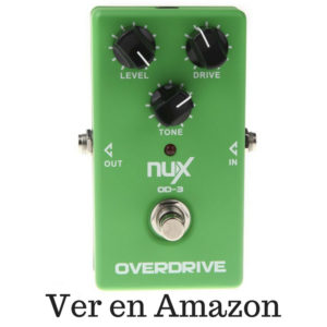 mejores pedales de efecto para guitarra nux overdrive od3