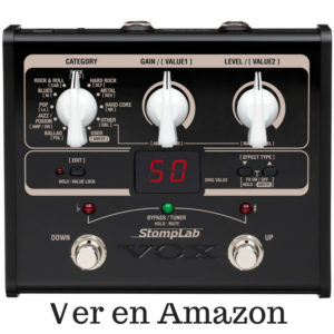 mejores pedales de efecto para guitarra vox stomplab1g