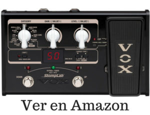 mejores pedales de efecto para guitarra vox stomplab2g