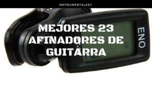 afinadores de guitarra