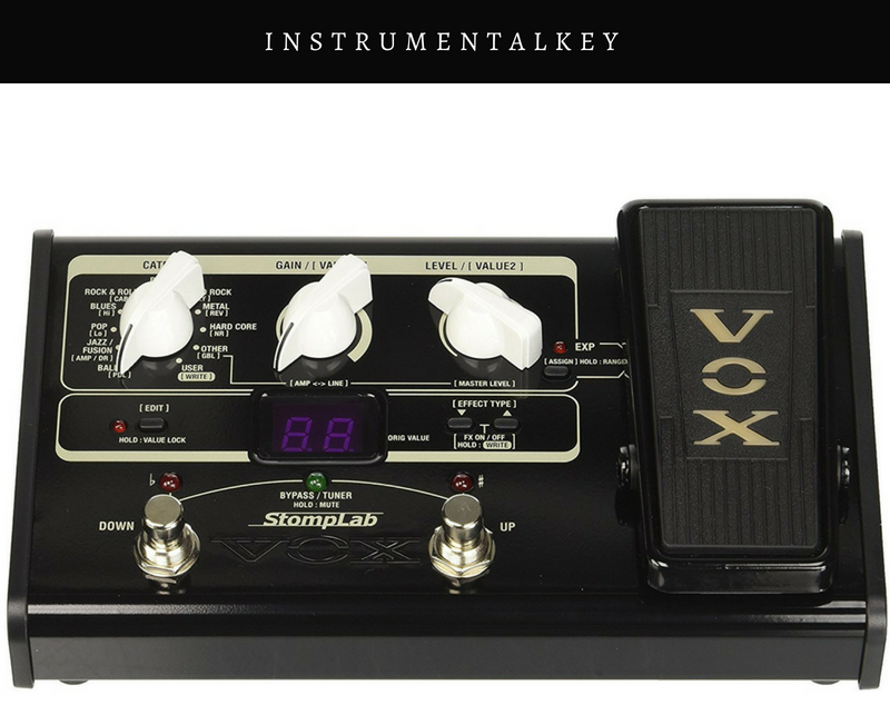 pedal de efecto vox stomplab 2g para guitarra banner