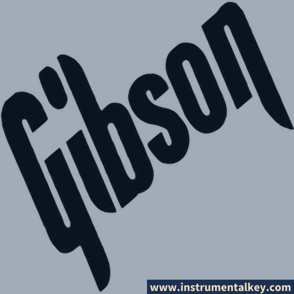 marca de guitarra gibson logo